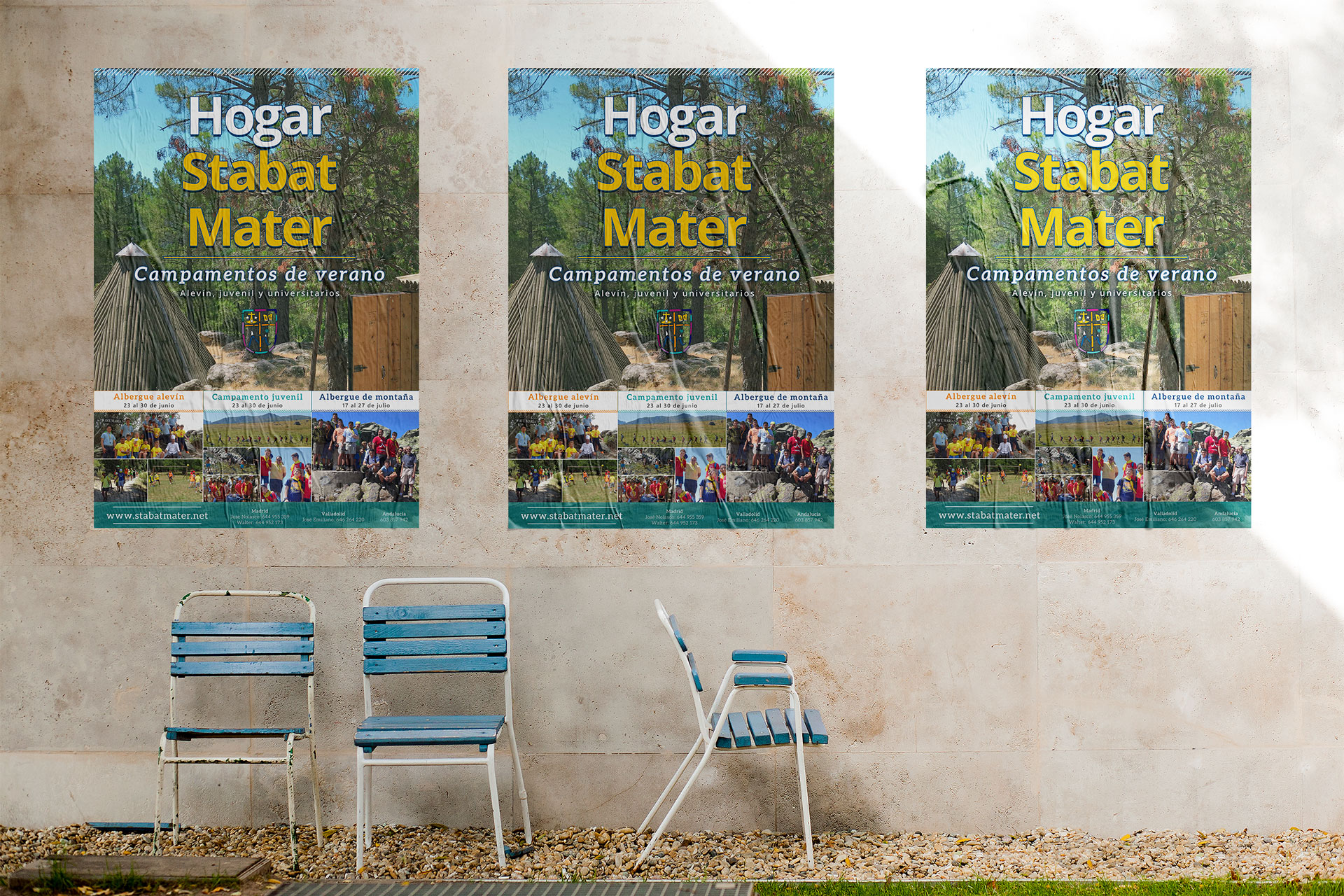 poster Campamento Hogar Stabat Mater 2018