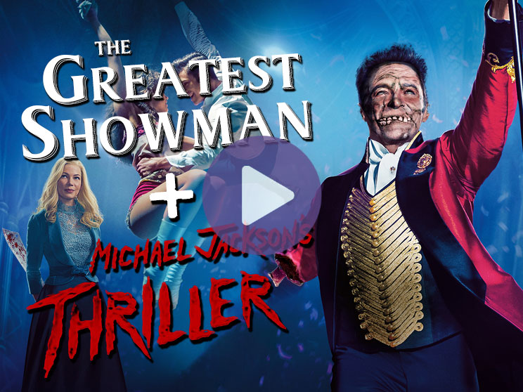 Montaje VIdeo de Thriller con la música de The Greatest Showman